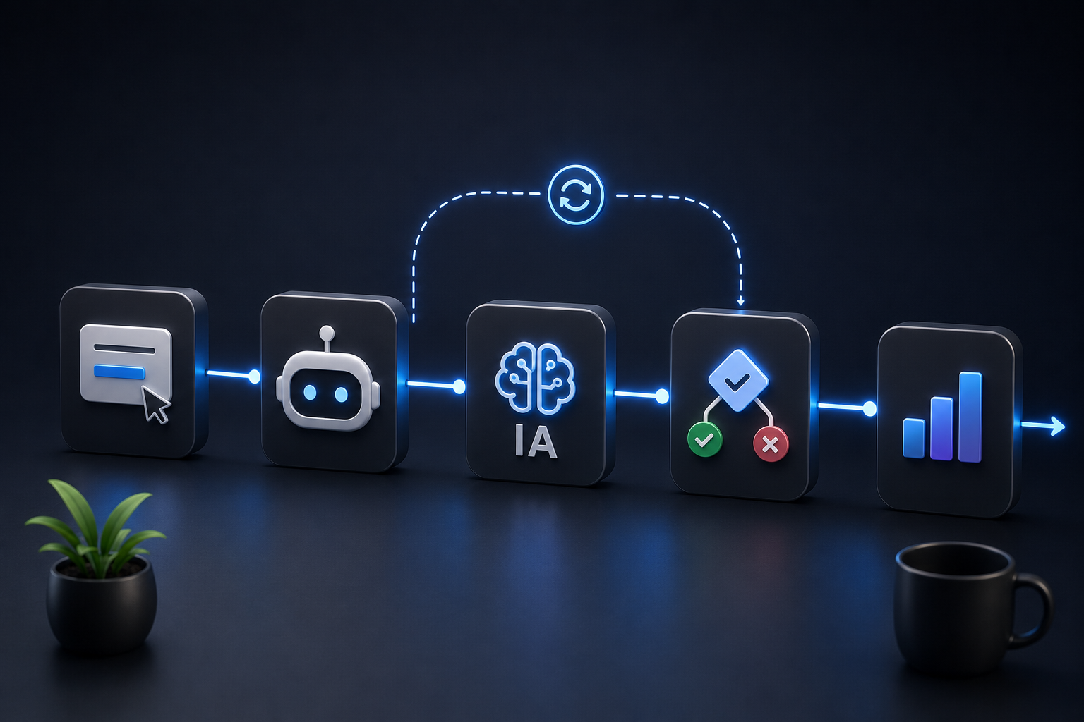Como Montar um Fluxo de Trabalho Automatizado com IA