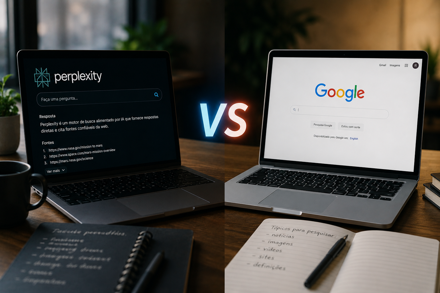 Perplexity vs Google quando cada um e melhor para pesquisar