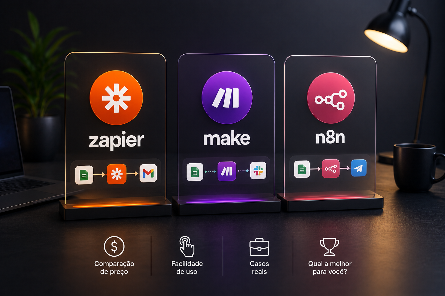 Zapier Make ou n8n Qual Automacao Escolher